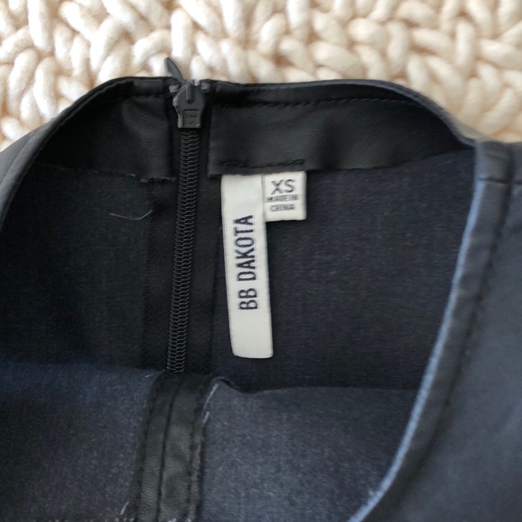 BB Dakota Rodella Faux Leather Shift Dress - Picture 6 of 6